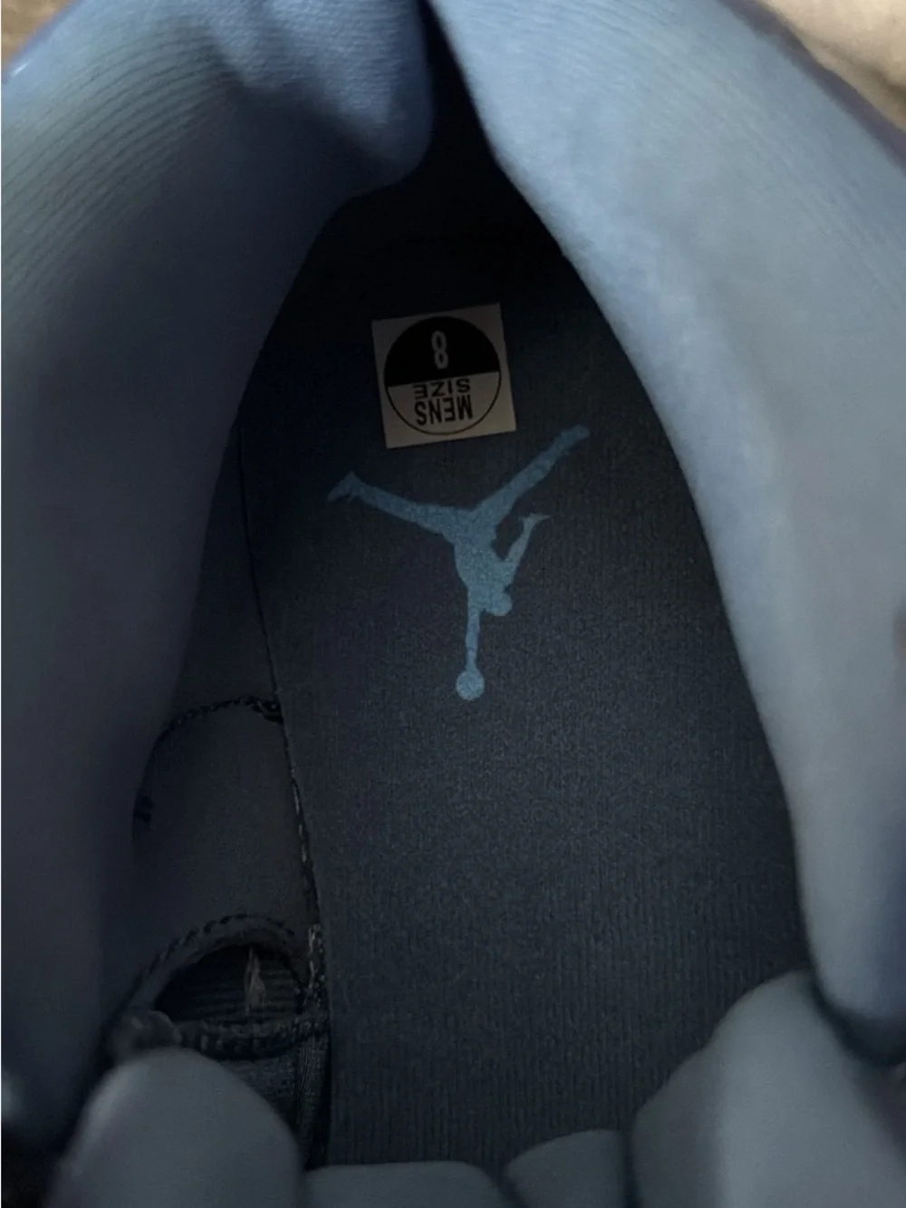 Jordan Men's Sneaker - Stone Blue / Legend Blue